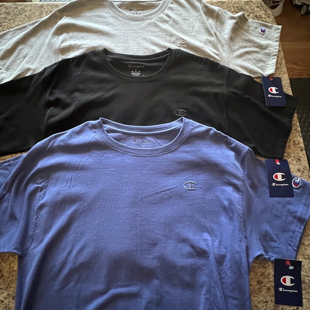 Champion T-Shirts, Size Medium